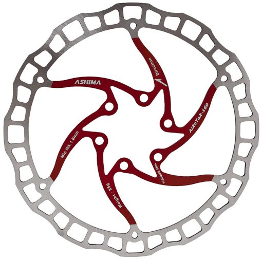 Foto de ASHIMA ARO-08 AiRoToR Brake Disc - red