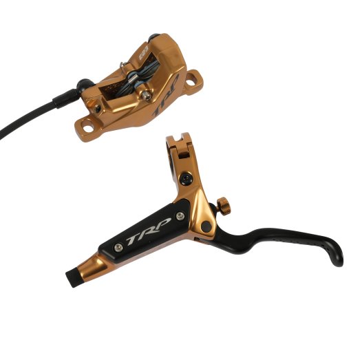 Kuva tuotteesta TRP DH-R EVO HD-M846 Hydraulic Disc Brake - front wheel - gold