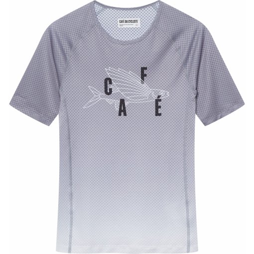 Zdjęcie: Café du Cycliste Liliane Podkoszulek z Krótkim Rękawem Mężczyźni - gradient storm