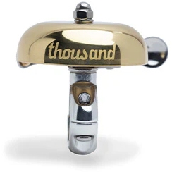 Photo produit de thousand Sonnette Vélo - Brass