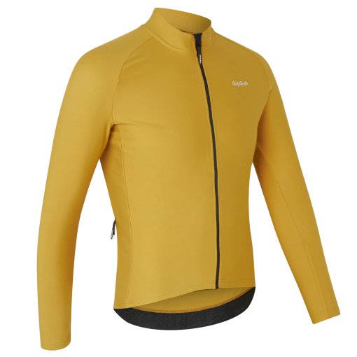 Produktbild von GripGrab PACR Thermal Langarmtrikot Herren - Mustard Yellow