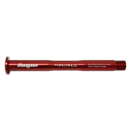 Produktbild von Hope Steckachse für FOX Federgabeln | 15x110mm - rot