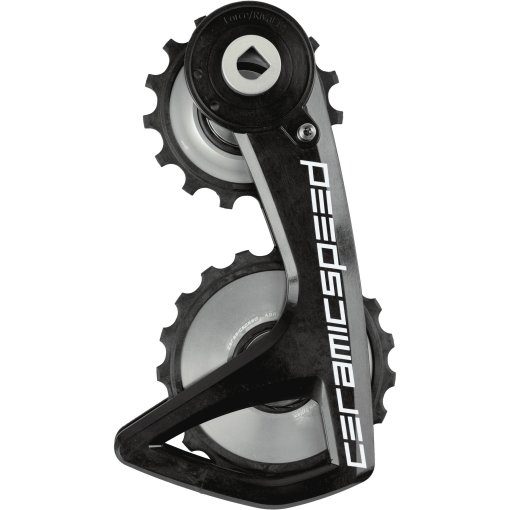 Foto de CeramicSpeed Sistema de Roldanas - OSPW RS Alpha para SRAM Force E1 / Rival E1 - silver TEAM Logo