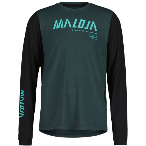 Photo produit de Maloja T-Shirt Manches Longues Homme - HaunoldM. Enduro - mountain pine multi 1276