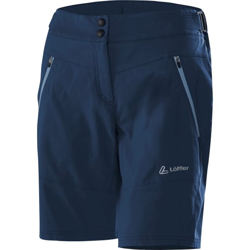 Foto de Löffler Pantalones Cortos Ciclismo Mujer - Evo-E CSL - dark blue/blue bay 418