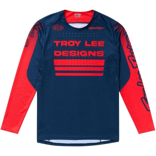 Foto de Troy Lee Designs Maillot de Manga Larga Hombre - Sprint - Segment Midnight