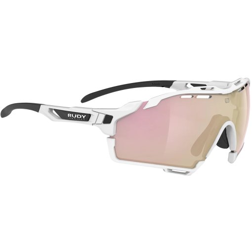Foto de Rudy Project Cutline Gafas - White Gloss - RP Optics Multilaser Rose Gold