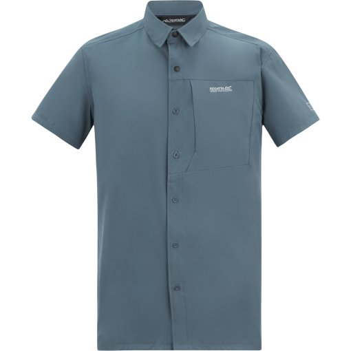 Produktbild von Regatta Anti-Insect Travel Light Kurzarmhemd Herren - China Blue ZZ8