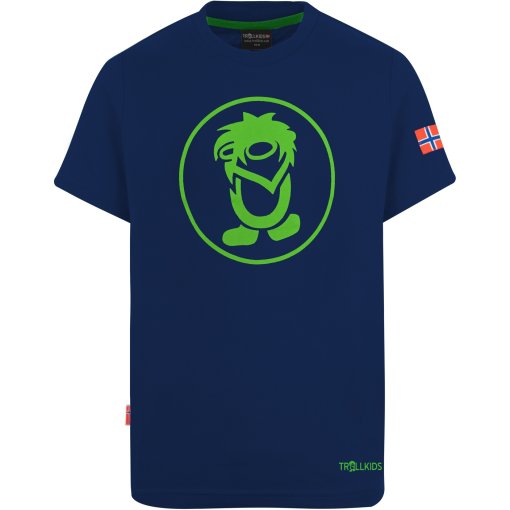 Foto de Trollkids Camiseta Niño - Troll - Navy/Green
