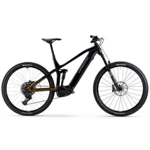 Foto de Haibike Bicicleta Eléctrica de Montaña 29&quot; - ALLTRAIL 10 - 2026 - glossy black / gold / grey