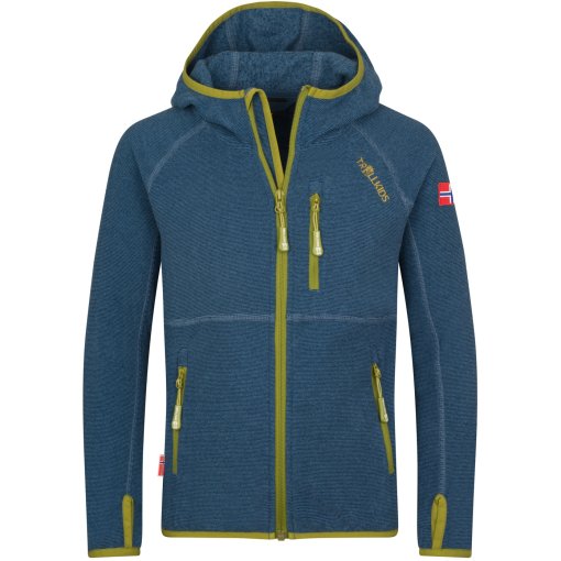 Foto de Trollkids Chaqueta Niño - Sandefjord - Madeira Blue/Pear Green