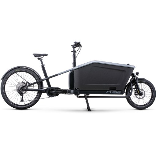 Immagine prodotto da CUBE Cargo Bike Elettrica - CARGO SPORT DUAL HYBRID 500 - 2025 - flashgrey / black