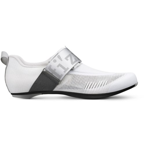 Immagine prodotto da Fizik Scarpe da Triathlon Uomo - Transiro Hydra Aeroweave Carbon - Bianco / Argento