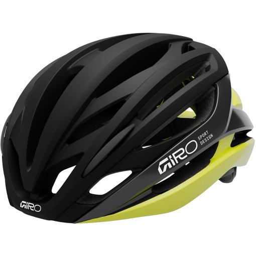Productfoto van Giro Syntax MIPS Racefietshelm - matte black/hi viz