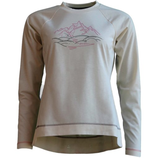 Produktbild von Zimtstern PureFlowz Eco Langarmtrikot Damen - Cream