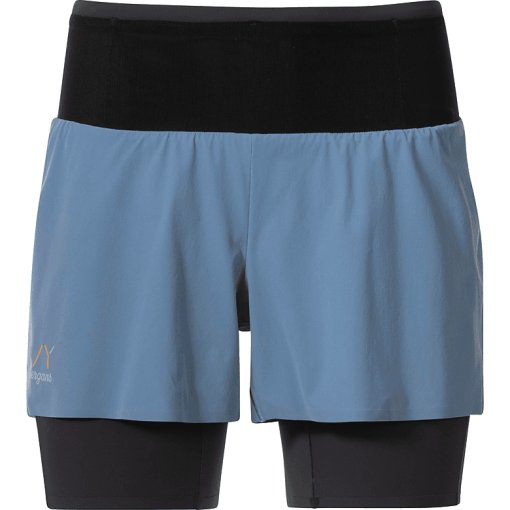Foto de Bergans Pantalones Cortos Mujer - Y LightLine Fast 5 Inch - elemental blue/dark shadow grey