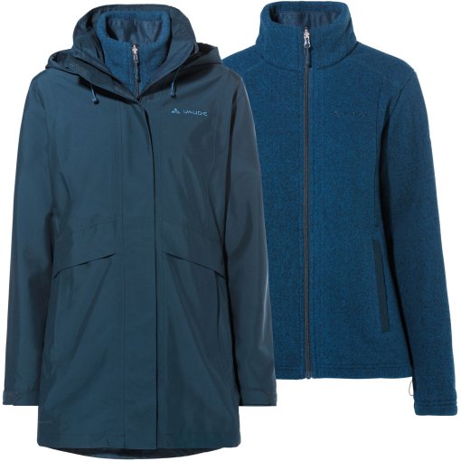 Foto de Vaude Parka 3 en 1 Mujer - Idris IV - dark sea