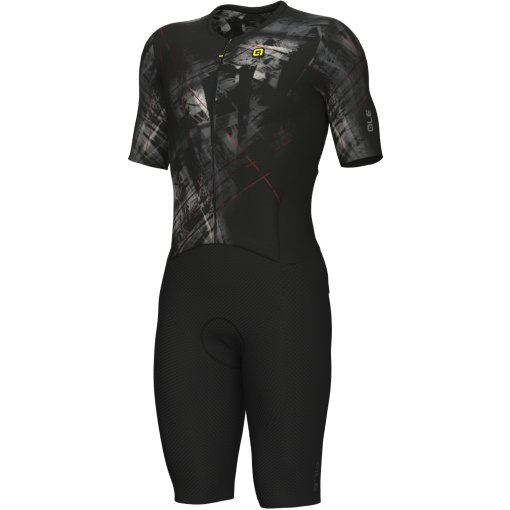 Picture of Alé PR-E Mirror Strada Short Sleeve Skinsuit Men - black