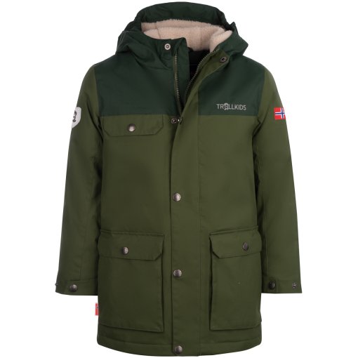 Foto de Trollkids Chaqueta Niño - Gudvangen - Forest Green