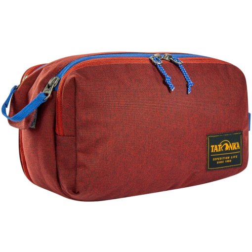 Photo produit de Tatonka Cosmetic Double Zip Pouch Trousse de toilette - tango red