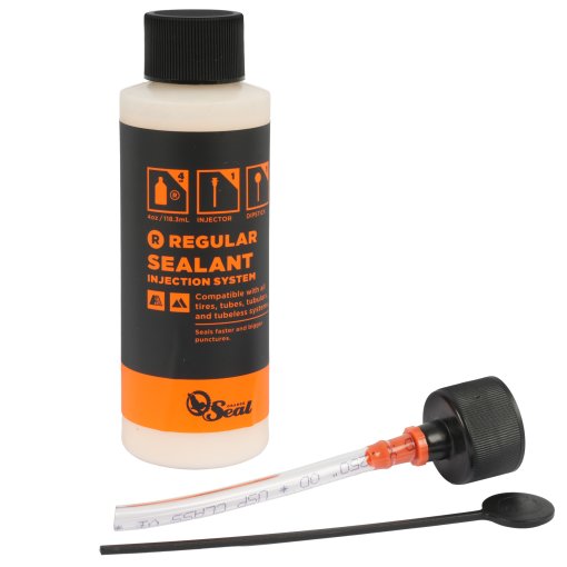 Produktbild von ORANGE SEAL Regular Reifendichtmilch + Einspritzsystem - 4oz / 118ml