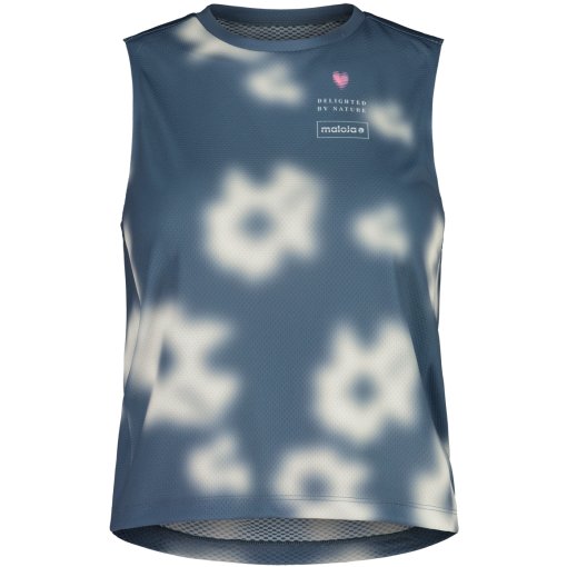 Photo produit de Maloja Débardeur Femme - WallbergM. Gravel - dusty blue shadow 1252