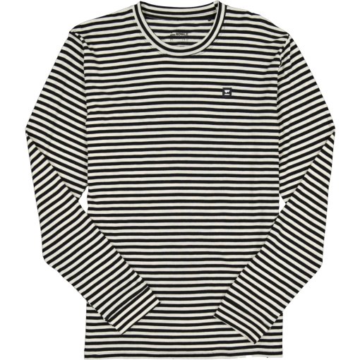 Produktbild von Mons Royale Icon Merino Langarmshirt Herren - mr stripe