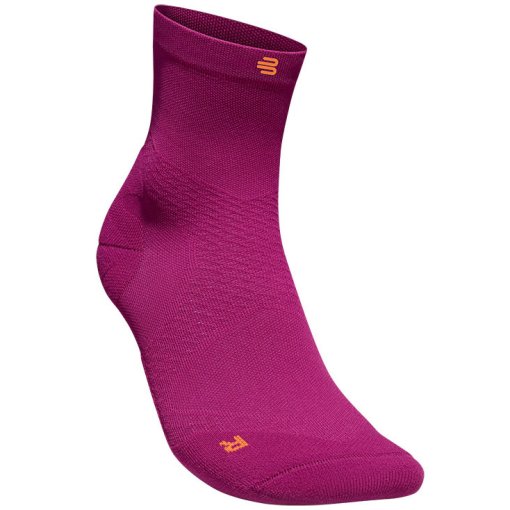 Picture of Bauerfeind Run Ultralight Mid Cut Socks Women - berry