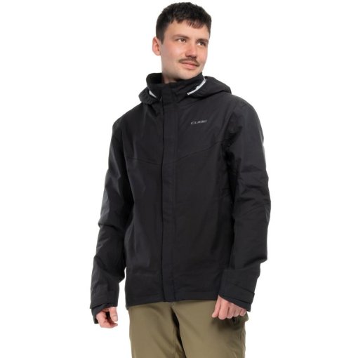 Foto de CUBE Chaqueta Impermeable Hombre - CMPT - negro
