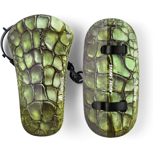 Productfoto van Bumbinos Splash Pack Spatbeschermingsset 14-16 -inch - Mucky Saurus