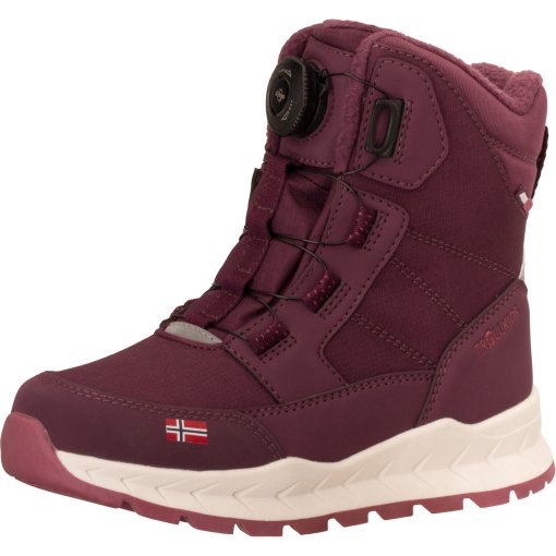 Photo produit de Trollkids Torvik Bottes d&#039;hiver pour enfants - Deep Ruby/Frozen Berry