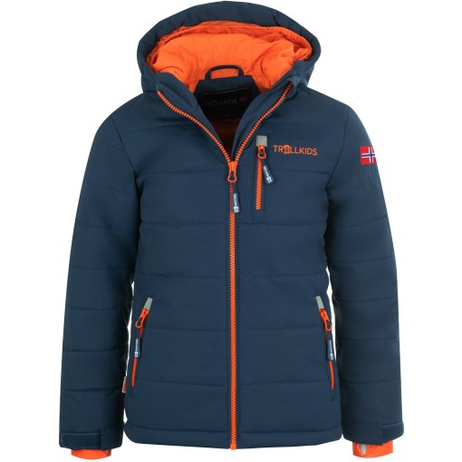 Foto de Trollkids Chaqueta Esquí Niño - Hemsedal XT - Mystic Blue/Orange