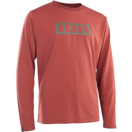 Foto de ION Bike Maillot de Manga Larga Niños - Logo DR - Spicy Red