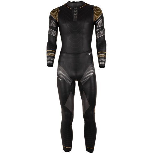 Immagine prodotto da HUUB Design Tuta in Neoprene Uomo - Pinnacle NB 3:5 - argento/giallo