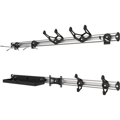 Photo produit de Stashed LodeStar Pro Cycling Rail Set Système de rangement mural