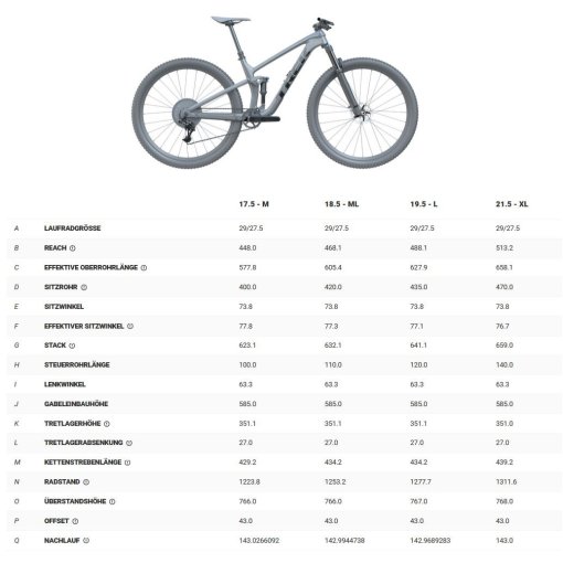Trek SLASH 8 Gen 6 - Mountain Bike - 2026 - Marianas Blue | BIKE24