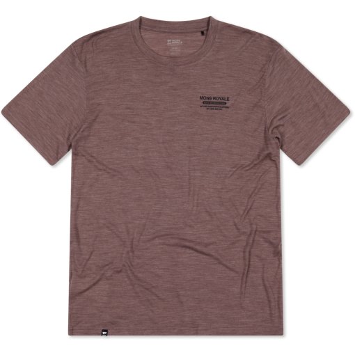 Produktbild von Mons Royale Zephyr Merino Tencel™ T-Shirt Herren - chestnut