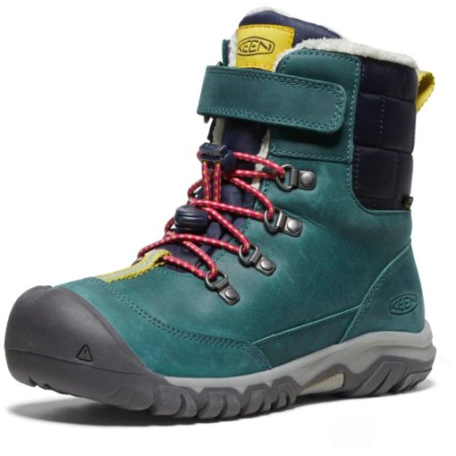 Foto de KEEN Botas Invierno Niños - Kanibou Waterproof - Deep Lagoon / Jazzy (Talla 32-39)