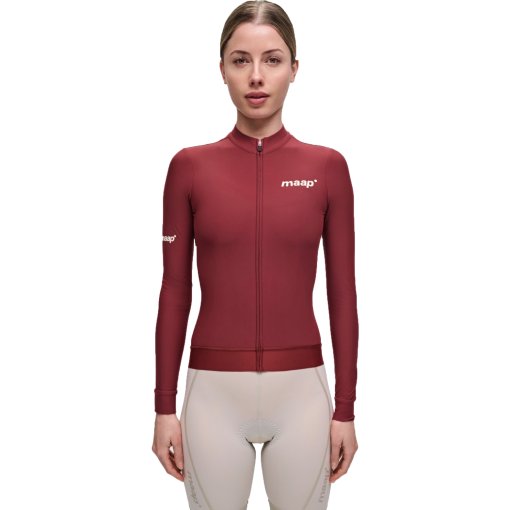 Billede af MAAP Training Thermo 2.0 Langærmet cykeltrøje til damer - pomegranate