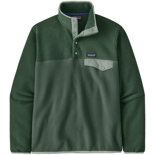 Photo produit de Patagonia Polaire Homme - Lightweight Synchilla Snap-T - Canopy Green