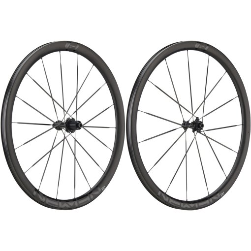 Immagine prodotto da Newmen Set Di Ruote - Streem Climbing VONOA - 28&quot; | Carbon | Clincher | Centerlock - 12x100mm | 12x142mm - Shimano HG