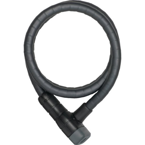 Foto de ABUS Candado Cable 120cm - Microflex 6615K/120/15 BK - negro