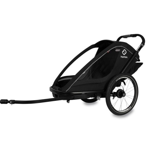 Photo produit de Hamax Remorque Vélo pour 1 Enfant - Breeze One - noir
