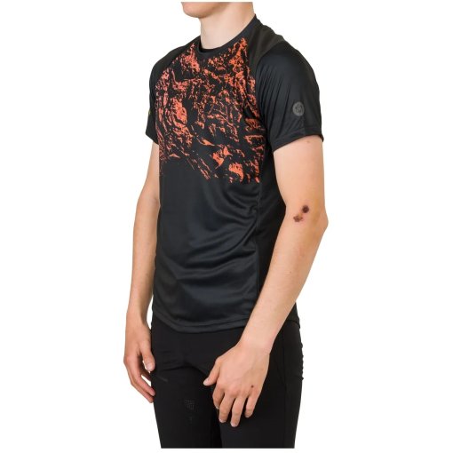 Foto de AGU Maillot de Manga Corta MTB Unisex - Venture - negro