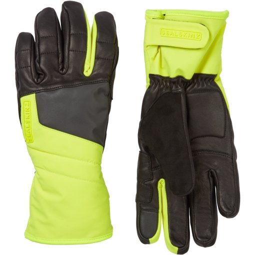 Produktbild von SealSkinz Fring Wasserdichte, bei extremer Kälte isolierte Stulpen-Handschuhe mit Fusion Control™ - Neon Yellow