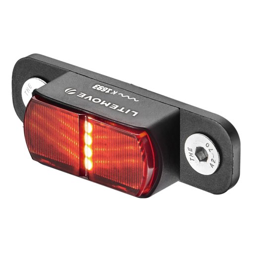 Support De Feu Arrière Vélo En Silicone – Sangle Réglable, Système De Clip Rapide, Pour éclairage Stable En Ville