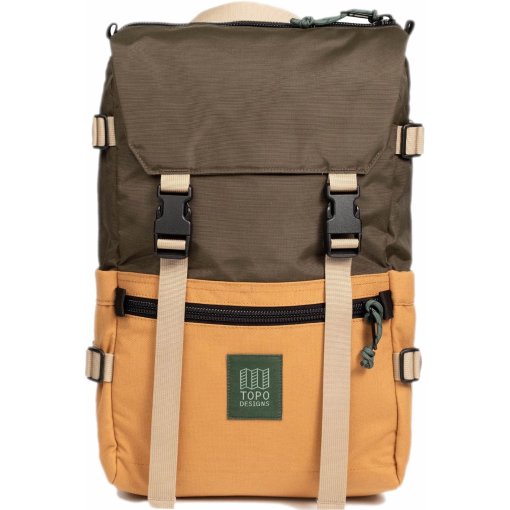 Picture of Topo Designs Rover Pack Classic Backpack - 20L - Woodland/Brown Oak