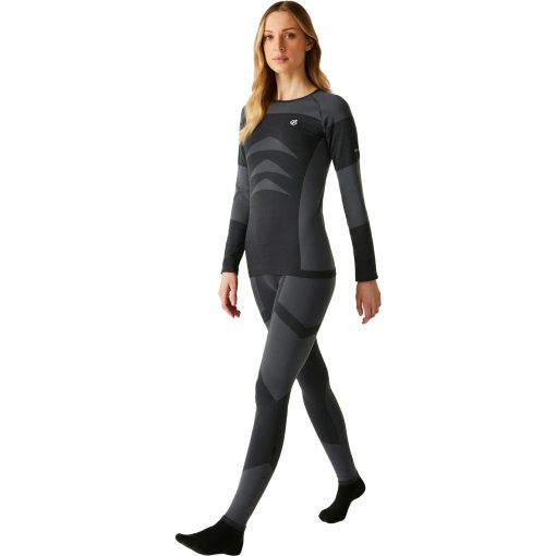 Foto de Dare 2b Juego de Ropa Interior Mujer - In The Zone II - 826 Negro/Negro