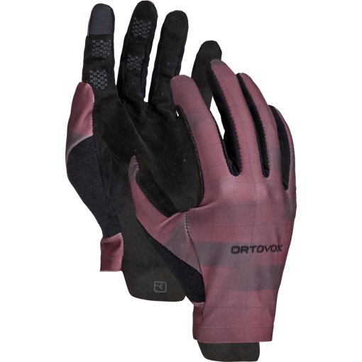 Productfoto van Ortovox MTB Light Handschoenen Heren - chestnut motion aop