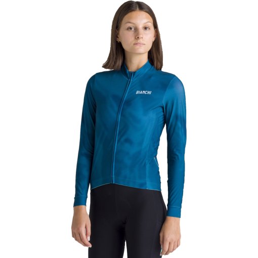 Immagine prodotto da Santini Maglia a Maniche Lunghe Unisex - Bianchi Milano Classic BI216075CCLASS - teal TE